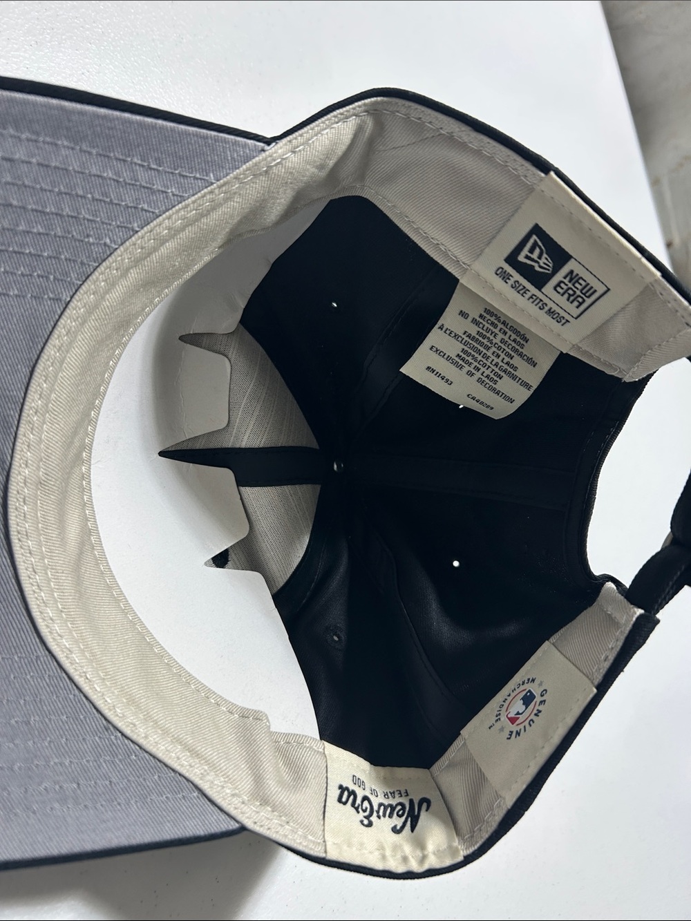 New Era Fear of God black cap - Picture 2 of 4